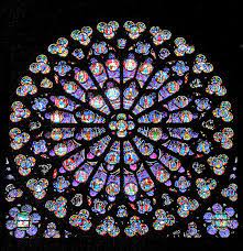 South Rose Window Of Notre Dame De