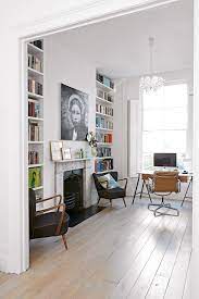 Home Offices With Fireplaces