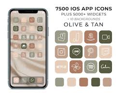 7500 Ios 14 App Icons Natural