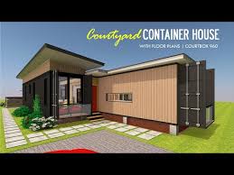 Container Courtyard House
