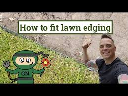 How To Fit Lawn Edging Metal And