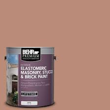 1 Gal Ms 04 Barely Dawn Elastomeric Masonry Stucco And Brick Exterior Paint