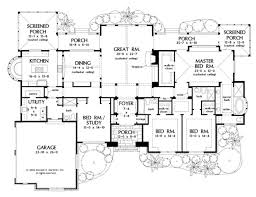 Floor Plan Luxury House Plans