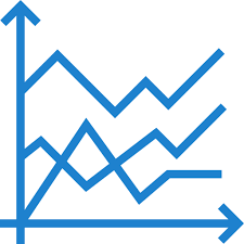 Line Graph Free Arrows Icons