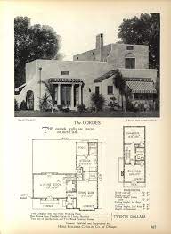 1920s House Plans Spanish Revival