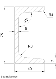 c channel steel steel sections