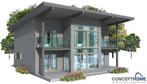 Small House Plan Ch62 Oriented Towards