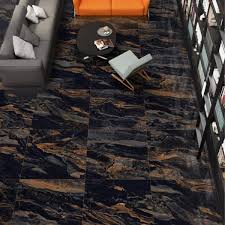 Lexus Black Glossy Wall Floor Tile
