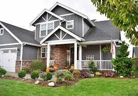 Home Exterior Paint Color Is Grey