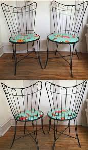 1950 Decor Iron Furniture Patio Chairs