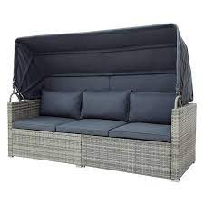 5 Pieces Outdoor Sectional Sofa Set