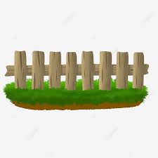 Grass Fence Png Image Cartoon Fence