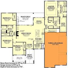 Floor Plan W Bonus Room