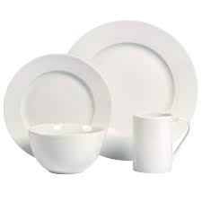 White Ceramic Dinnerware Set