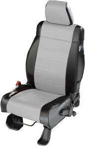 Coverking Front Rear Leatherette Seat