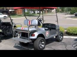 2003 E Z Go Gas Osu Buckeyes Golf Cart