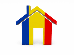 Home Icon Ilration Of Flag Of Romania