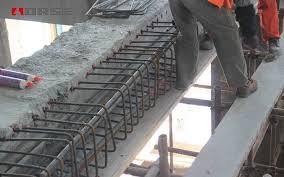 how to thickening concrete beams by