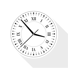 Wall Clock Vectors Ilrations For