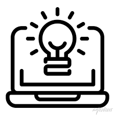 Bright Idea Icon Outline Bright Idea