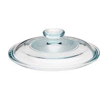 French White Fluted Glass Lid For 1 5
