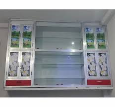 Crockery Glass Cabinet 4 Shelves At Rs