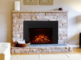 Simplifire Large Black Surround For 30 Inch Electric Fireplace Inserts