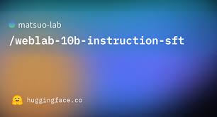 matsuo lab weblab 10b instruction sft