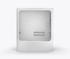 Acrylic Alcove One Piece Tub Shower