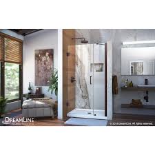 Unidoor 35 43 Hinged Shower Door