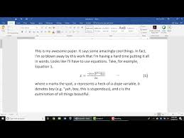Centering Equations With A Right