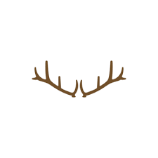 Deer Antlers Silhouette Png And Vector
