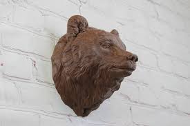 Bear Head Wall Decor