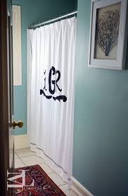 Blue Bathroom With Black And White