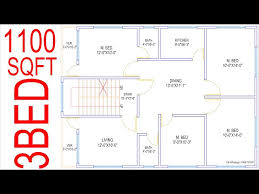 House Plan Design Ep 54 1100 Square