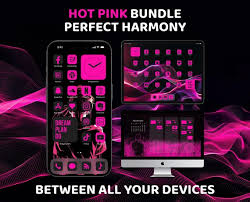 Hot Pink App Icon Pack Iphone Ipad