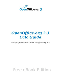 Openoffice Org 3 3 Calc Guide