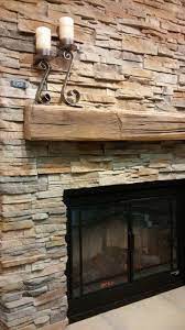 Ledge Stone Veneer Interior Fireplaces