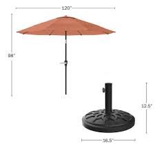 Outdoor Tilting Umbrella