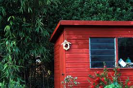Outbuilding Using Solar Powered Lights