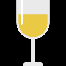 Glass White Wine Vector Icons Free