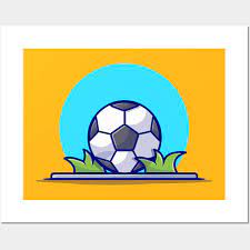 Soccer Ball With Whistle Cartoon Vector