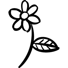 Stem Petals Blossom Flower Icon