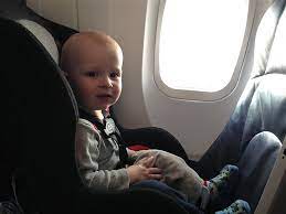 Baby Car Seat On The Airplane