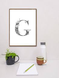Printable Letter G Print Letter G