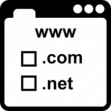 Domain Registration Icon On