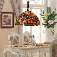 Stained Glass Pendant Light Pd3007