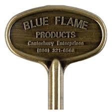 Blue Flame Nky 8 04 8 In Universal Key Antique Brass