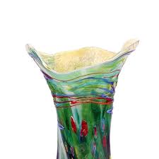 Hand Blown Art Glass Vase Av20363