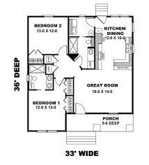Craftsman Plan 1 073 Square Feet 2